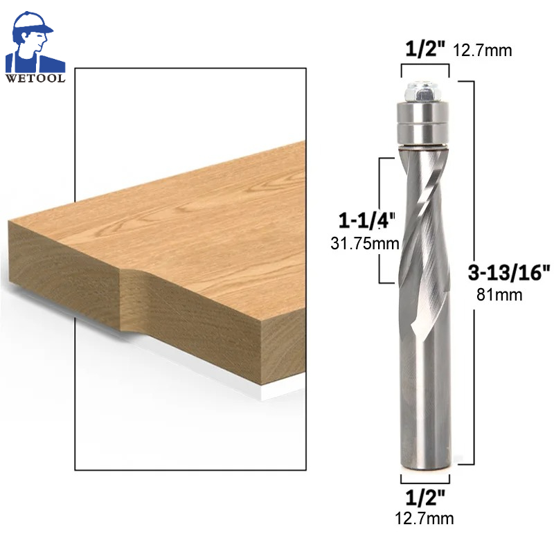 Frez spiralny z węglika spieka – Cnc Router Bit recenzja i cena