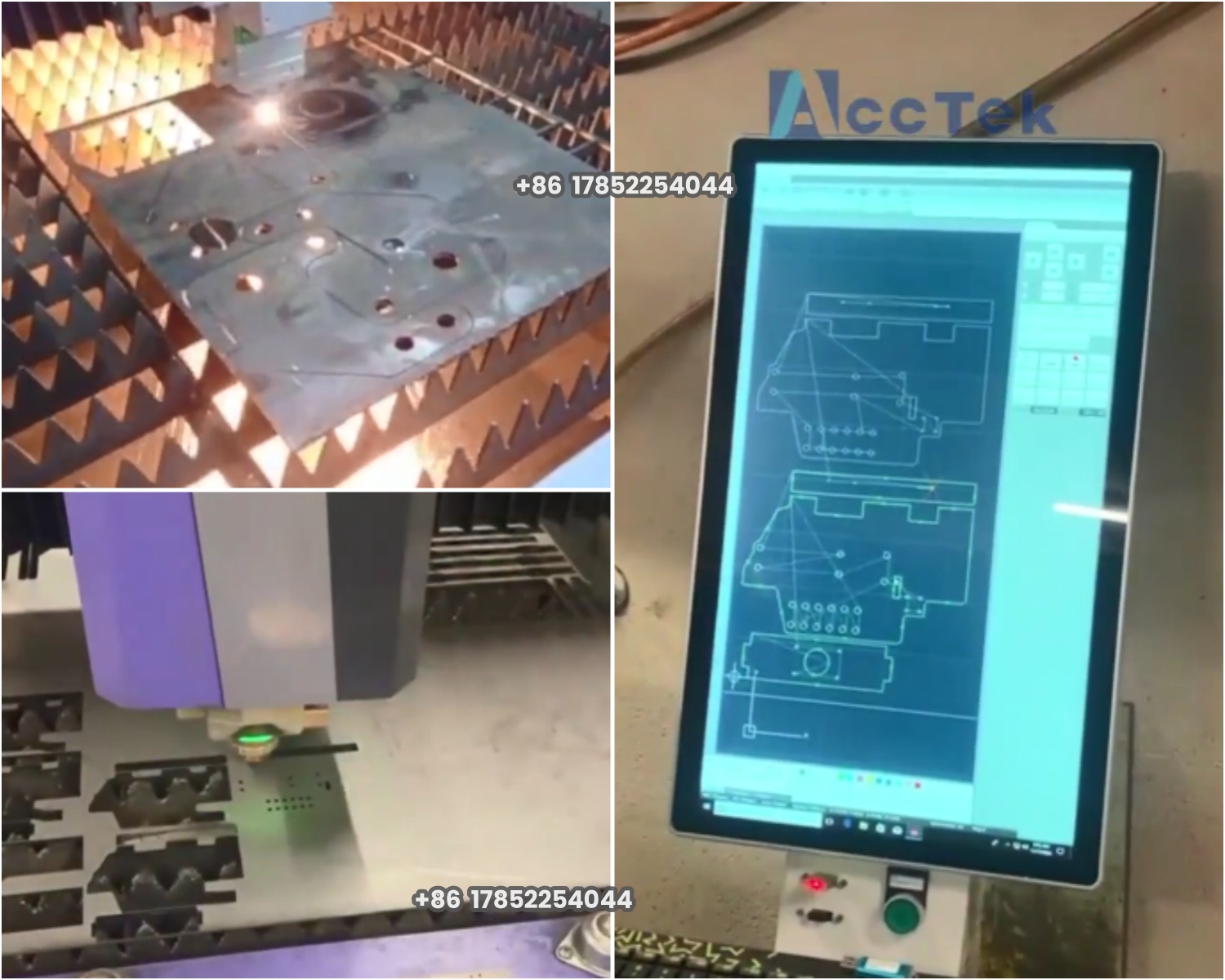 AKJ1530F 2040 2060 2560 1000w  – Industrial Laser Cutting Machine Price recenzja i cena