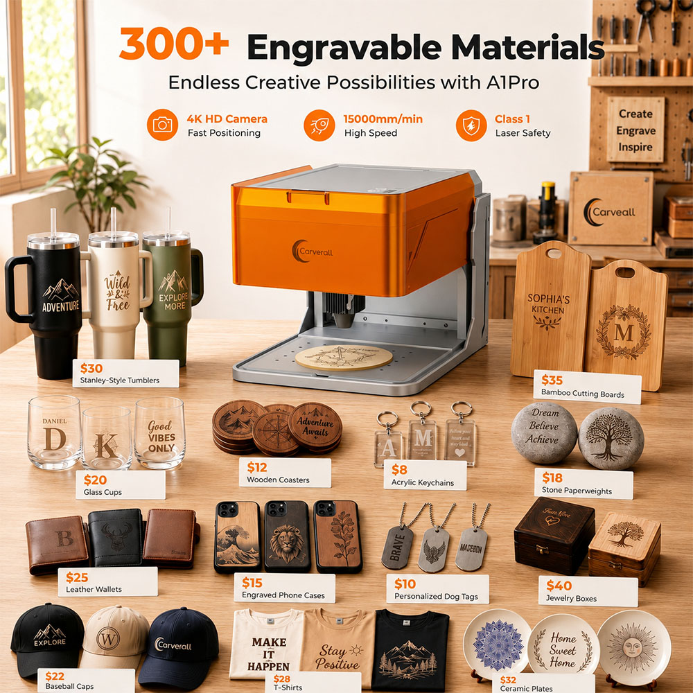 Carverall A1PRO 10W Laserowy G – Industrial Laser Applications recenzja i cena